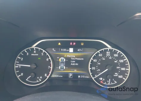 2020 Nissan Maxima Sv Xtronic Cvt из США, поврежденный, VIN 1N4AA6CV9LC385790